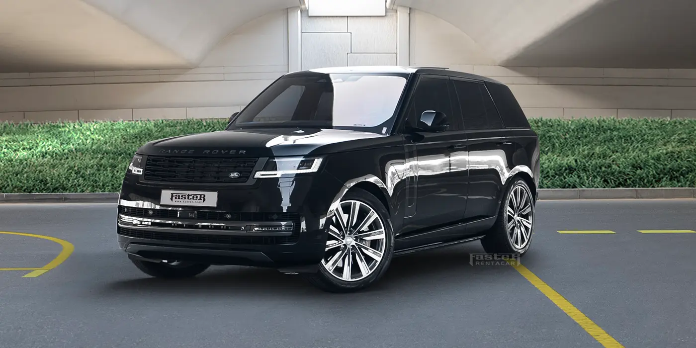 Range Rover Vogue - Black  Front Side